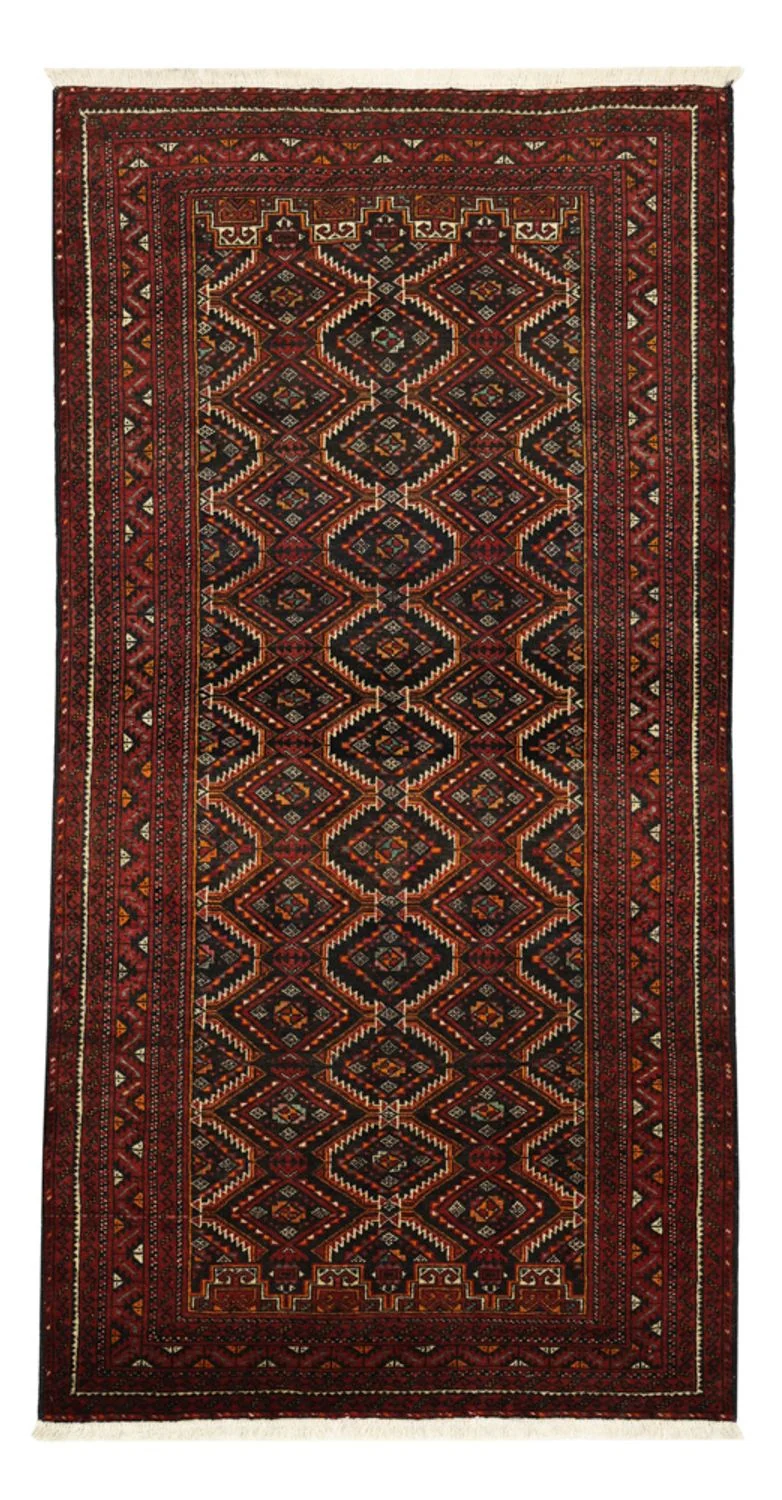 Belutsch Teppich 98x195cm - Orientteppich