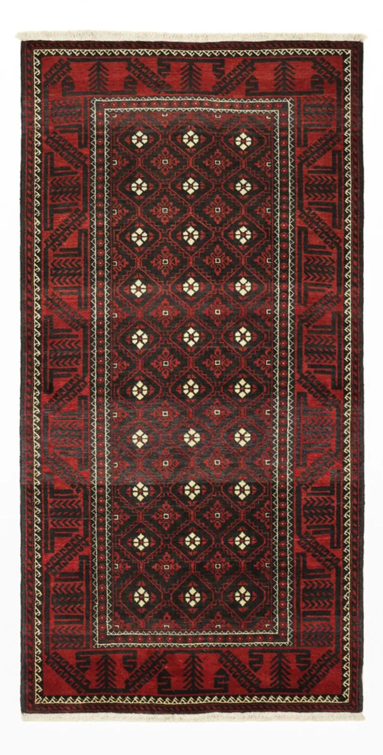 Belutsch Teppich 102x199cm - Orientteppich