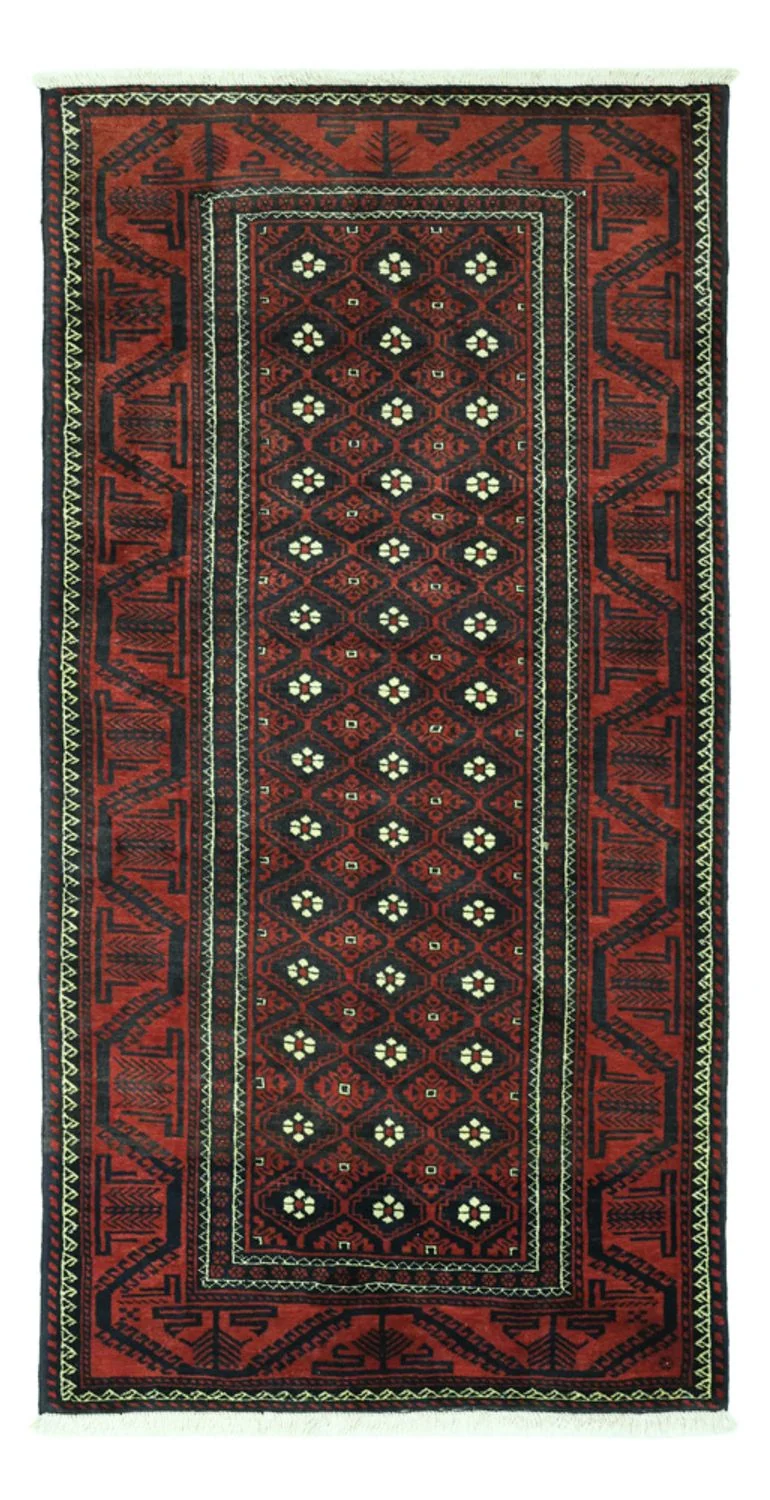Belutsch Teppich 103x198cm - Orientteppich