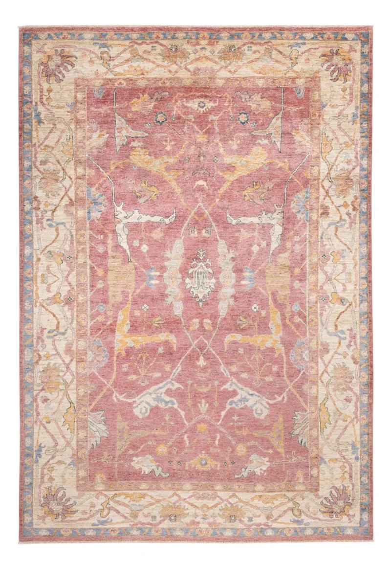 Ziegler Teppich - Usak - 206 x 300 cm - hellrot