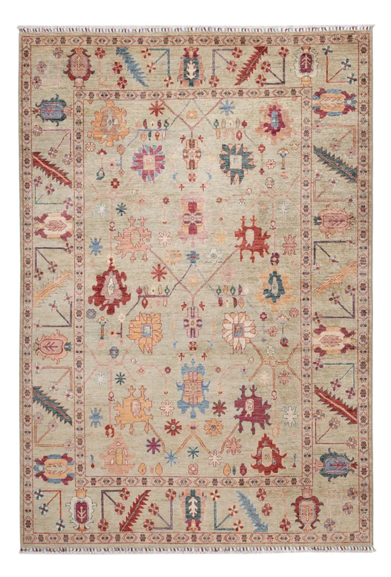 Ziegler Teppich - Usak - 202 x 290 cm - beige