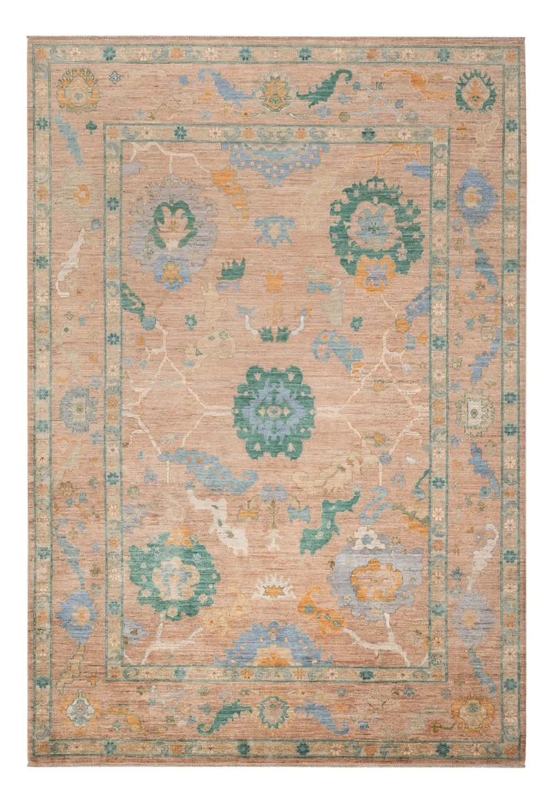 Ziegler Teppich - Usak - 208 x 302 cm - hellrot