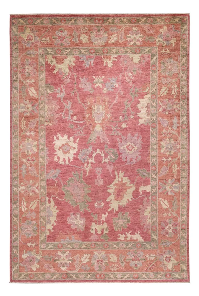 Ziegler Teppich - Usak - 198 x 301 cm - hellrot
