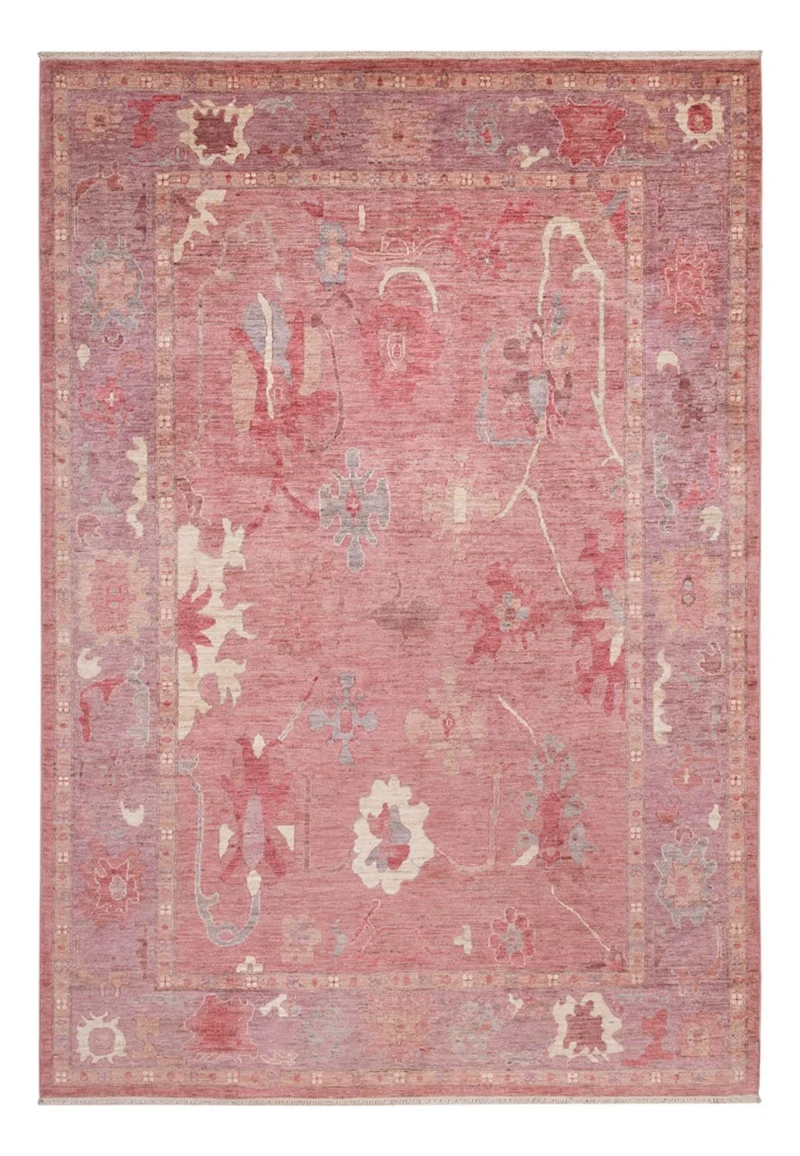Ziegler Teppich - Usak - 204 x 297 cm - hellrot