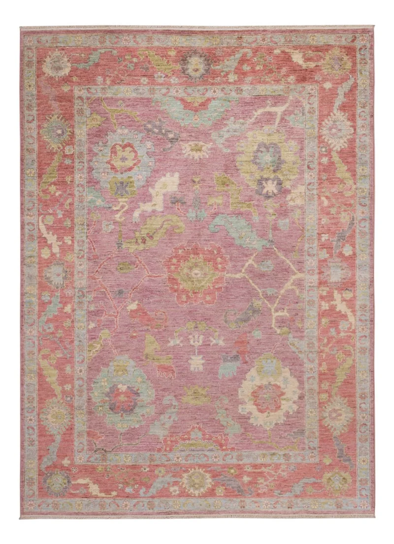 Ziegler Teppich - Usak - 170 x 241 cm - hellrot