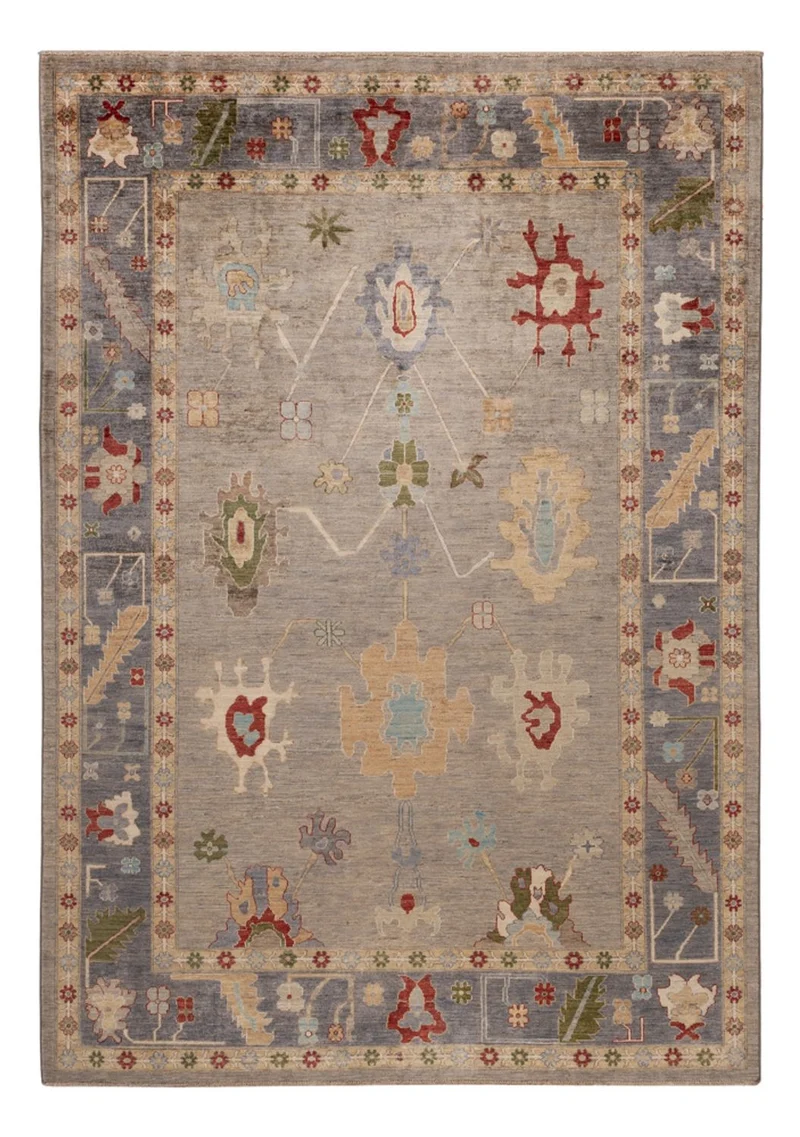Ziegler Teppich - Usak - 203 x 287 cm - hellbeige