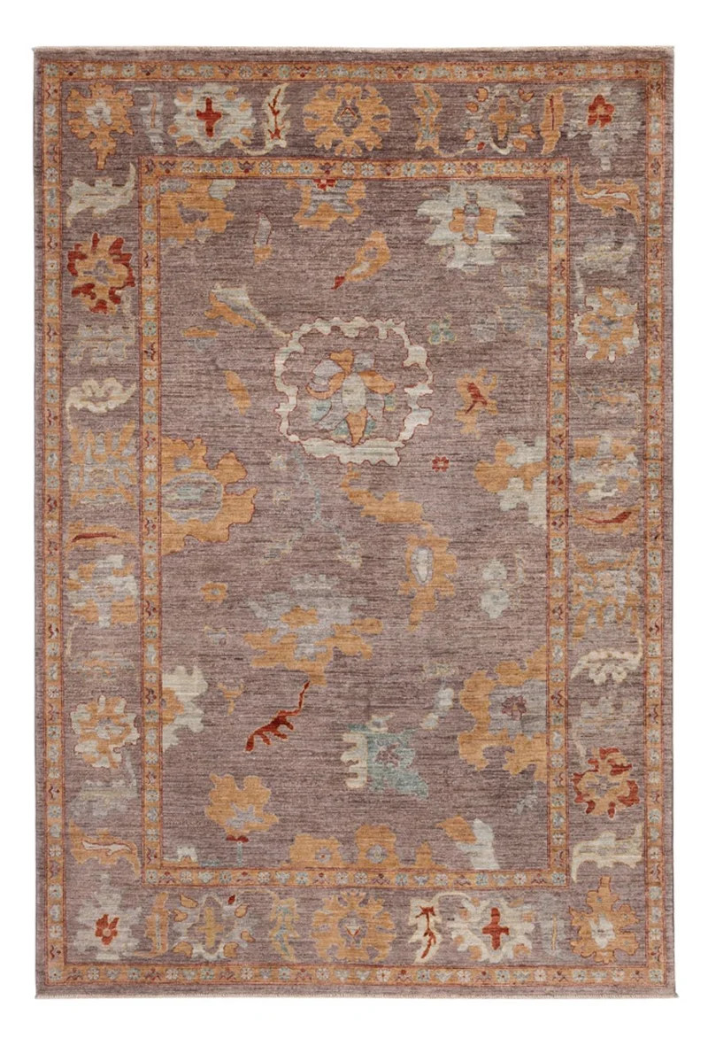 Ziegler Teppich - Usak - 202 x 300 cm - dunkelbeige