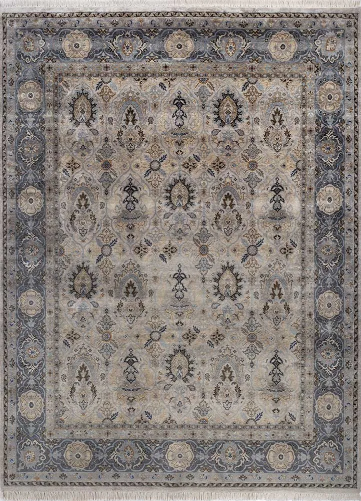 Designer Teppich - 240 x 300 cm - grau