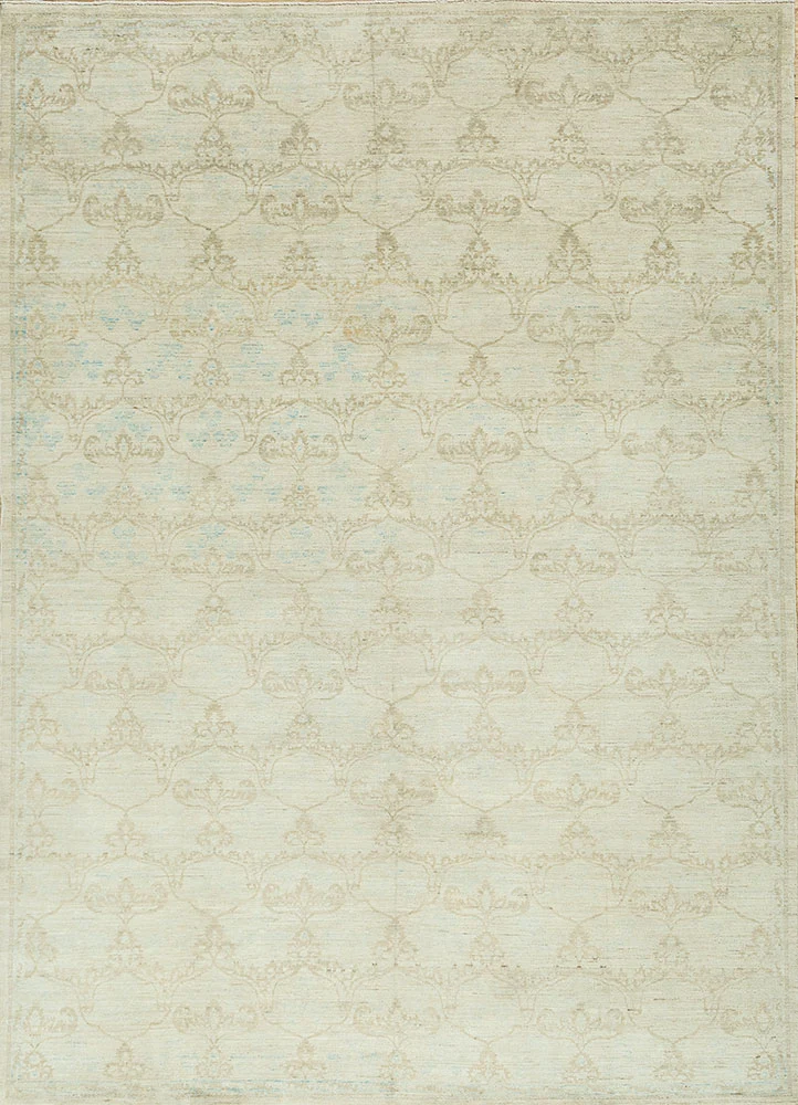 Wollteppich - 188 x 268 cm - creme
