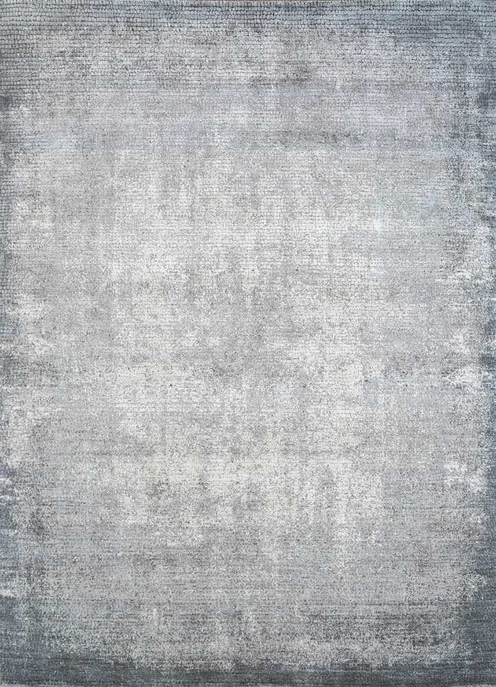 Designer Teppich - 240 x 300 cm - silber