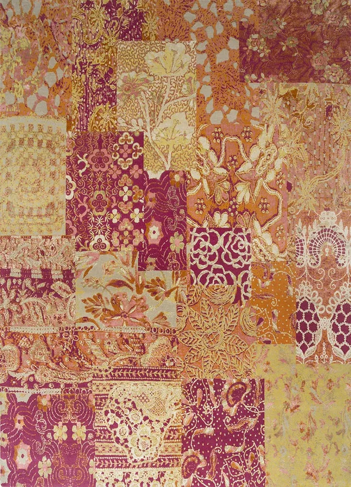 Wollteppich - 240 x 300 cm - orange