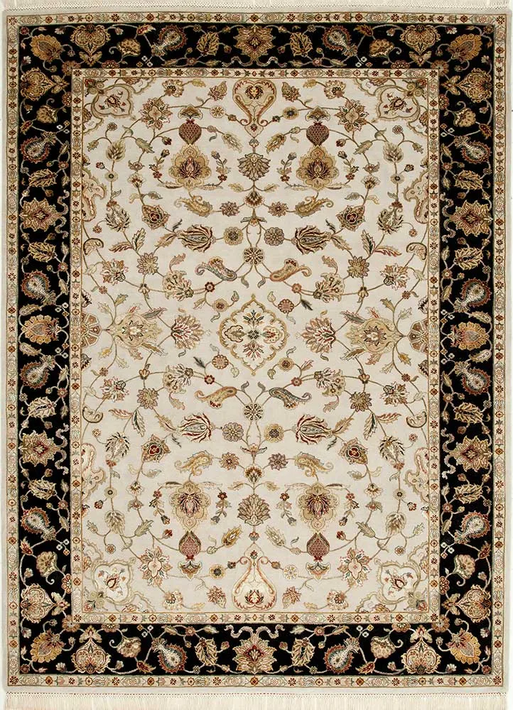 Wollteppich - 180 x 270 cm - creme