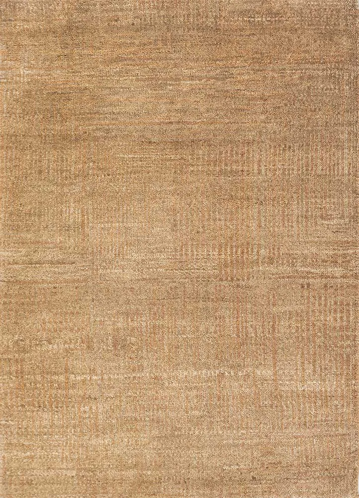 Wollteppich - 60 x 90 cm - gold