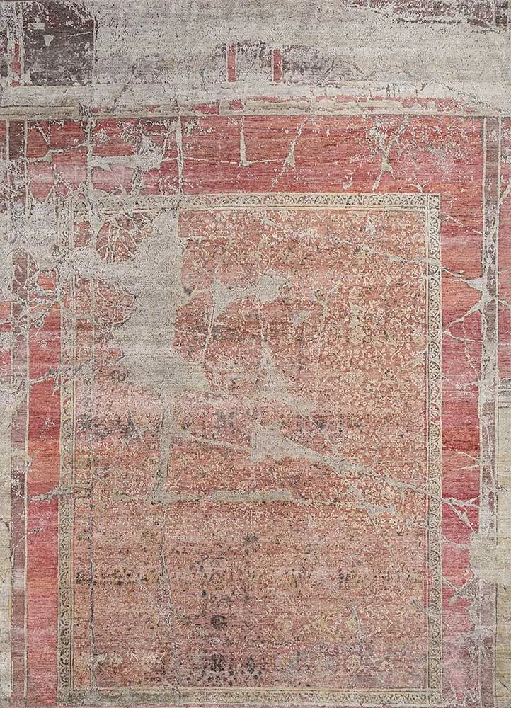 Wollteppich - 240 x 300 cm - orange