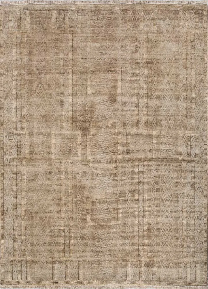 Designer Teppich - 240 x 300 cm - beige