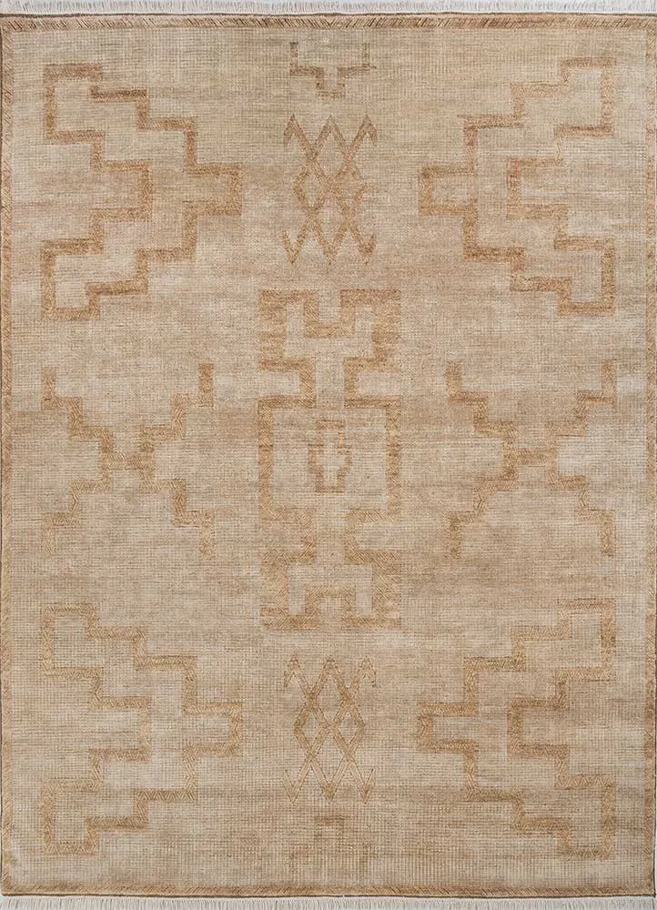 Wollteppich - 240 x 300 cm - beige