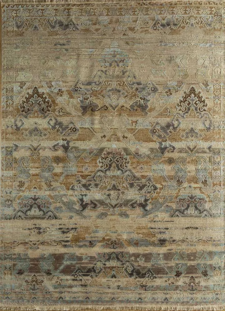 Wollteppich - 240 x 300 cm - beige