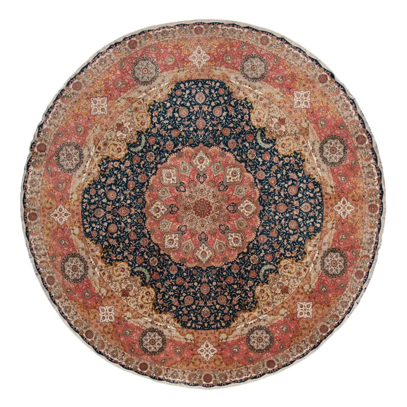 Täbriz - 60 Raj Teppich 500x500cm - Perserteppich