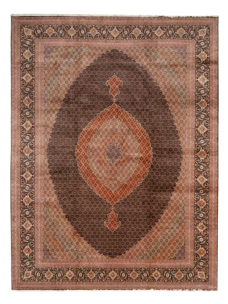 Täbriz - 60 Raj Teppich 360x490cm - Perserteppich