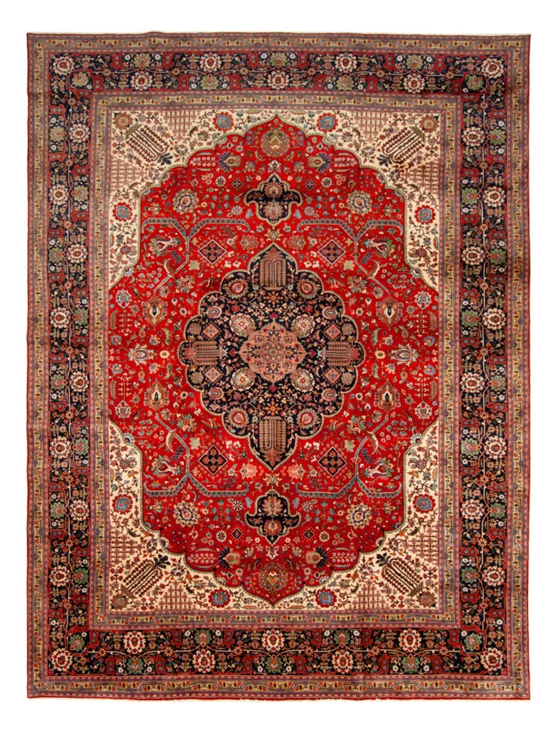Täbriz - 40 Raj Teppich 352x490cm - Perserteppich