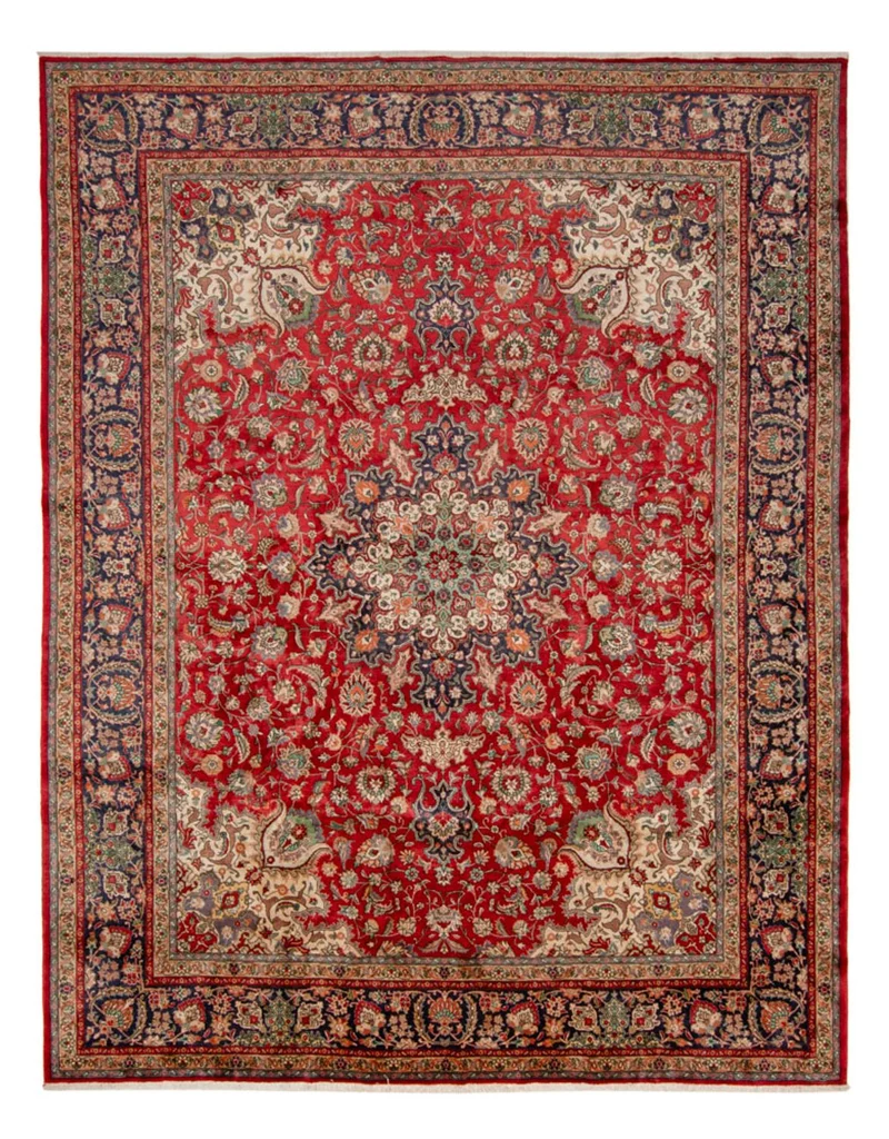 Täbriz Teppich 343x434cm - Perserteppich