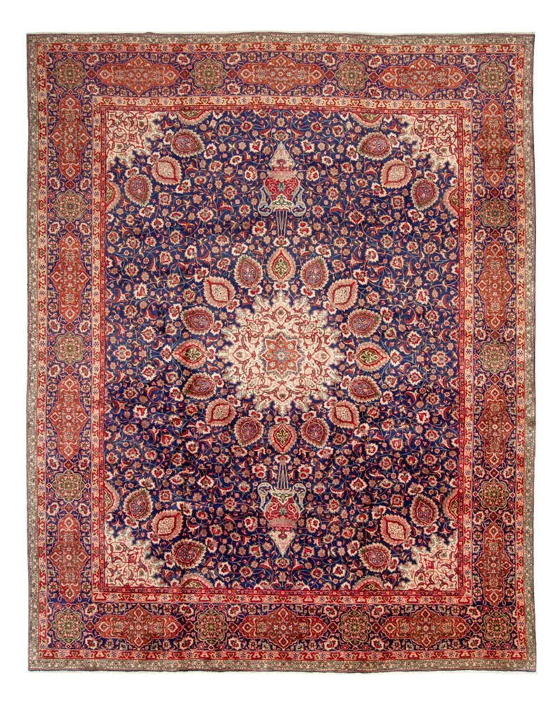 Täbriz Teppich 354x440cm - Perserteppich