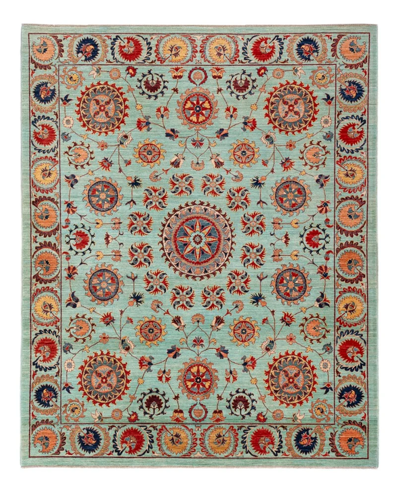 Ziegler Teppich - Ariana - 205 x 258 cm - türkis