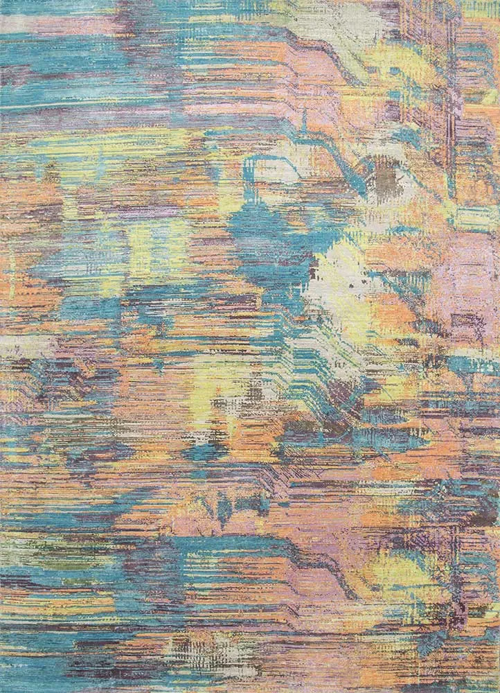Designer Teppich - 240 x 300 cm - mehrfarbig