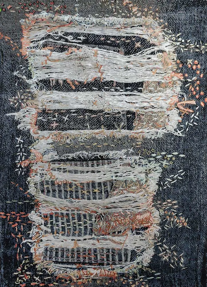 Wollteppich - 240 x 300 cm - mehrfarbig