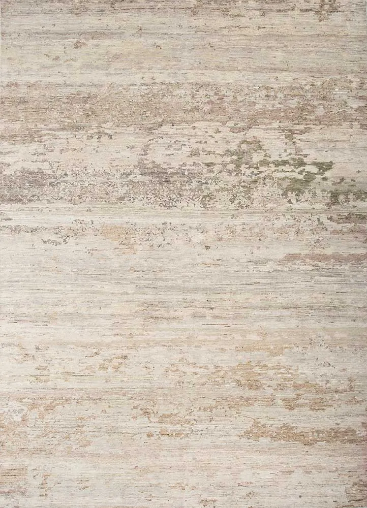Wollteppich - 240 x 300 cm - gold