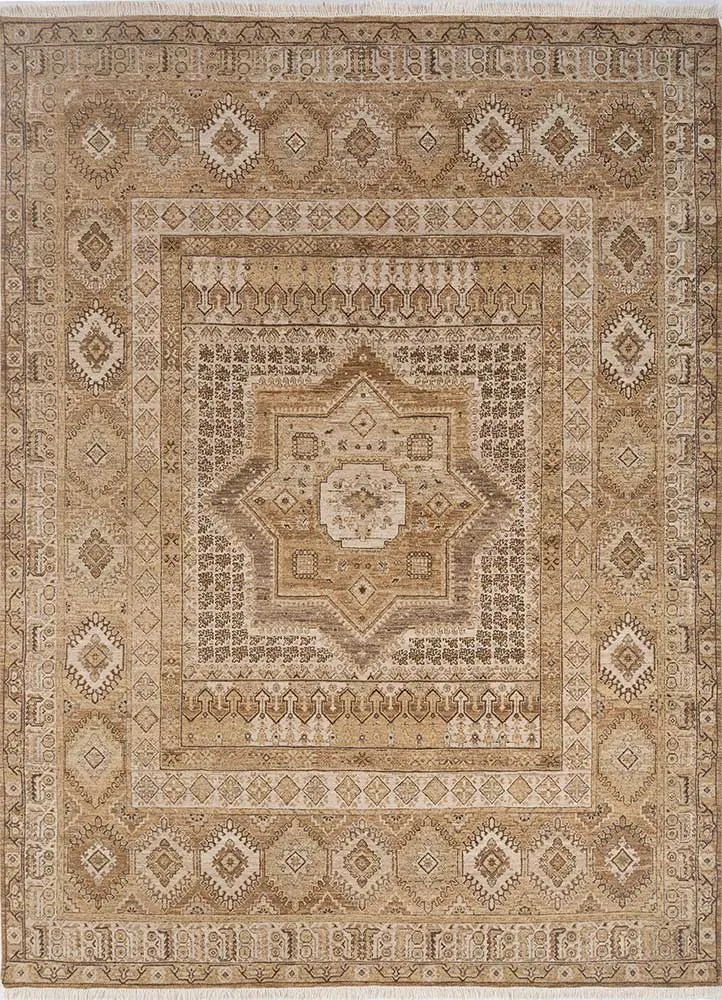 Wollteppich - 240 x 300 cm - beige