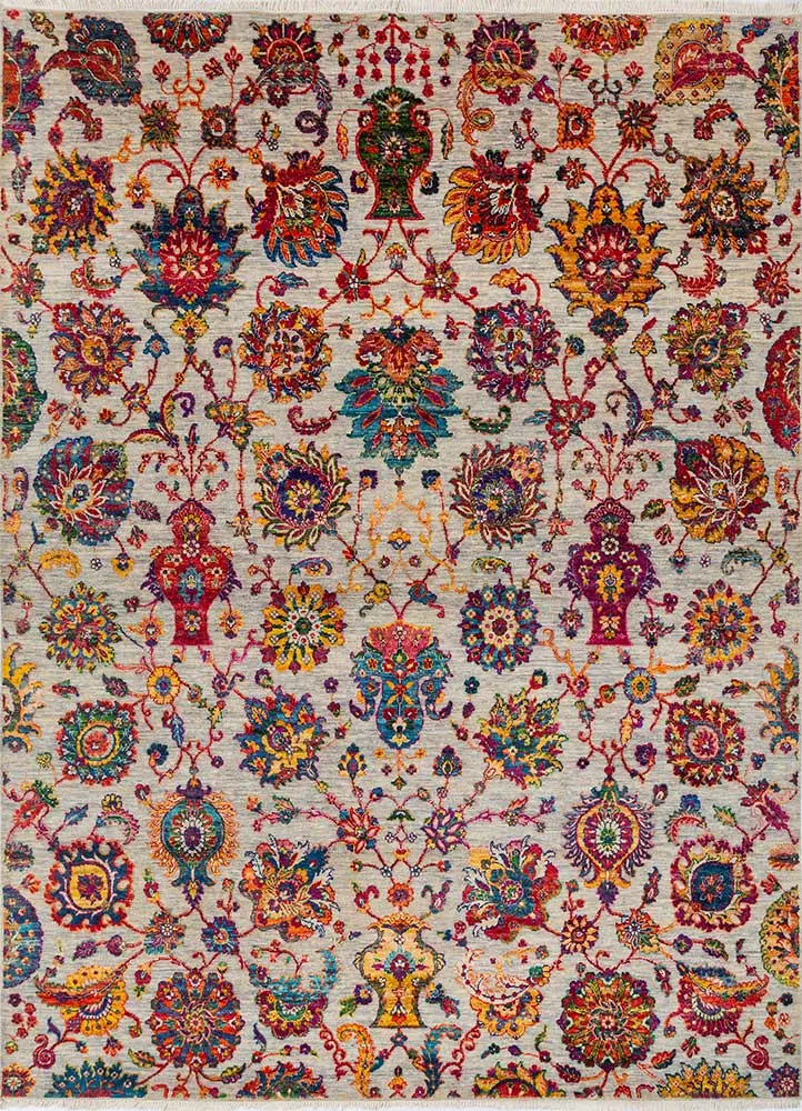 Wollteppich - 240 x 300 cm - orange