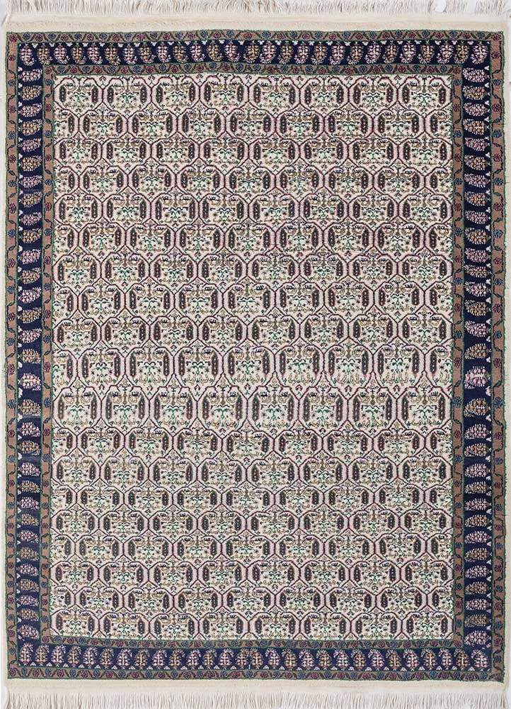 Wollteppich - 150 x 210 cm - creme