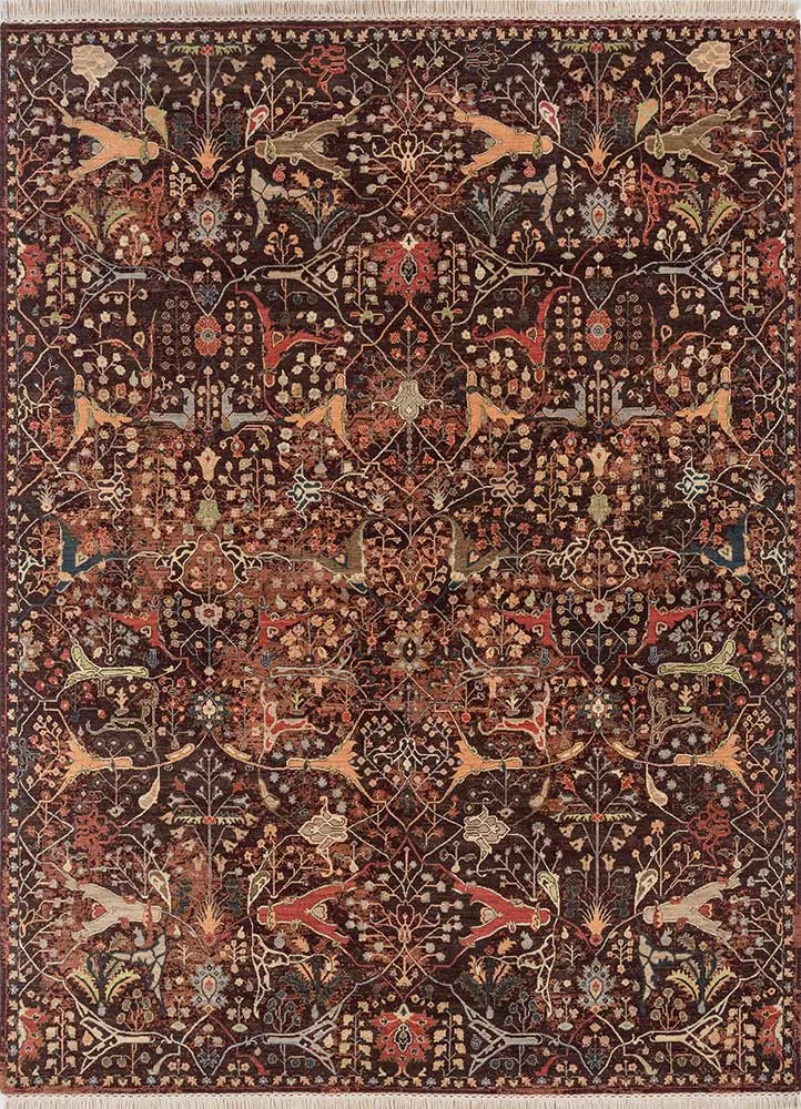 Wollteppich - 240 x 300 cm - orange