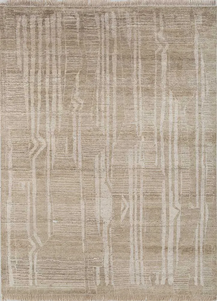 Designer Teppich - 240 x 300 cm - beige