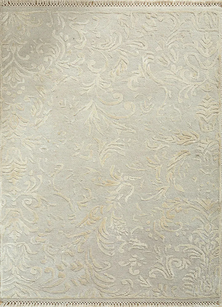 Wollteppich - 60 x 90 cm - sand