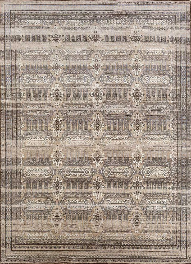 Wollteppich - 240 x 300 cm - beige