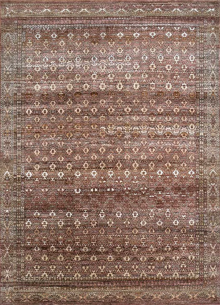 Wollteppich - 240 x 300 cm - orange