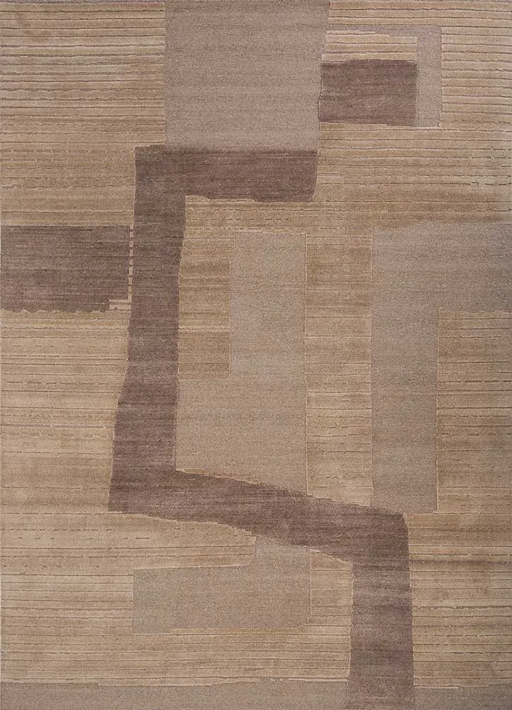 Wollteppich - 240 x 300 cm - beige