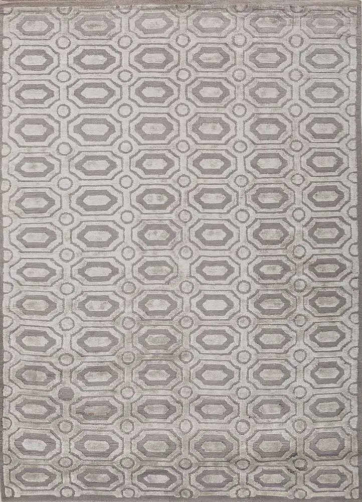 Designer Teppich - 180 x 270 cm - hellgrau