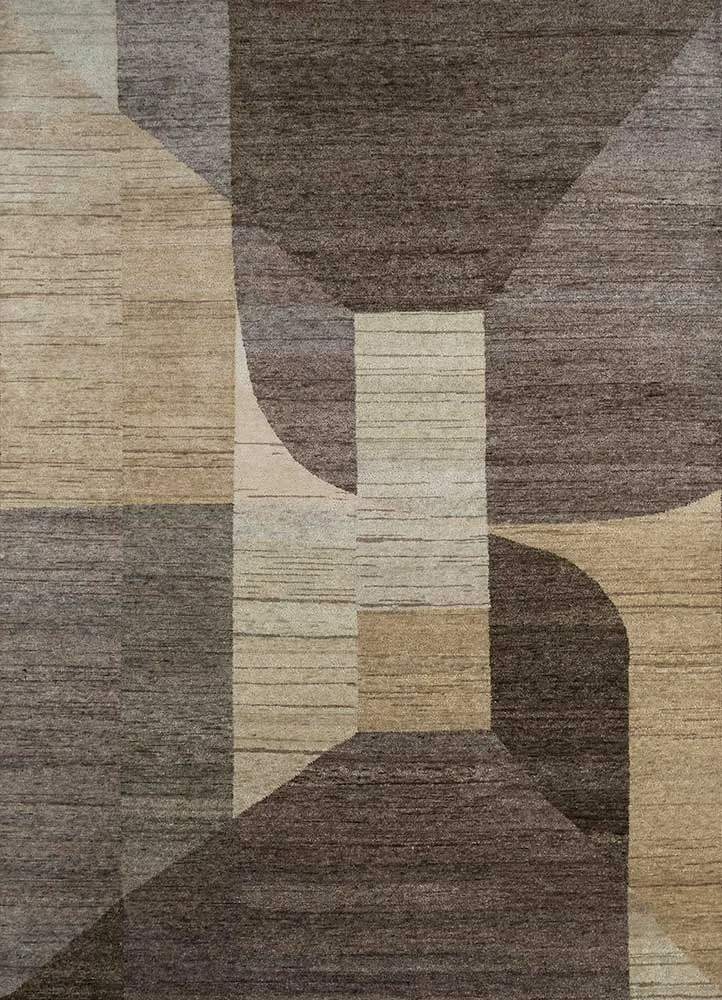 Wollteppich - 240 x 300 cm - beige