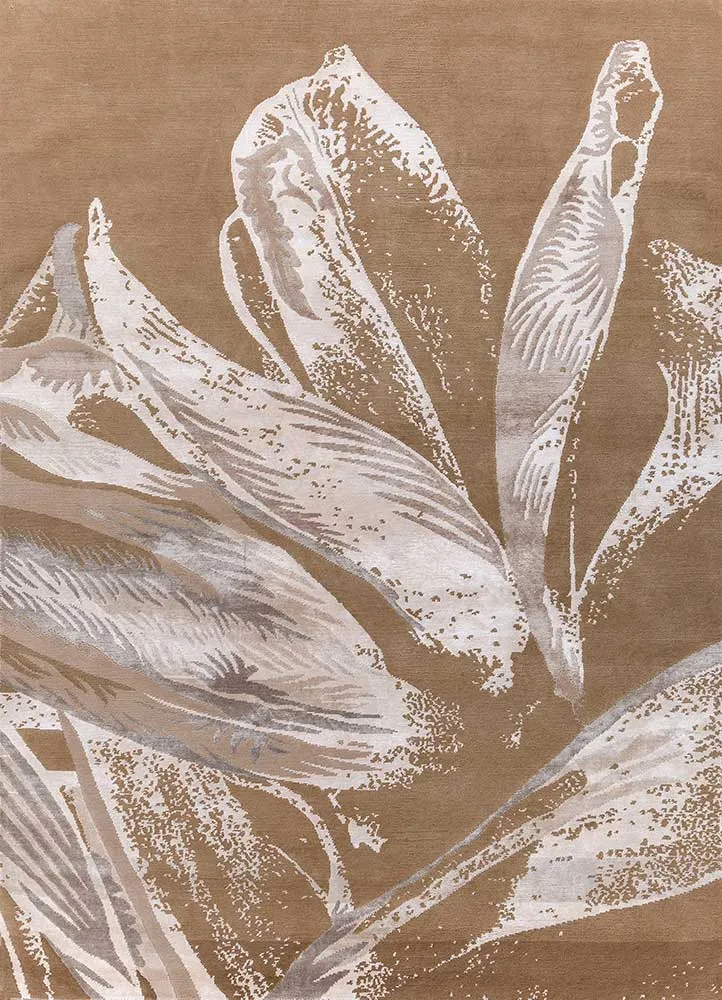 Wollteppich - 180 x 270 cm - beige