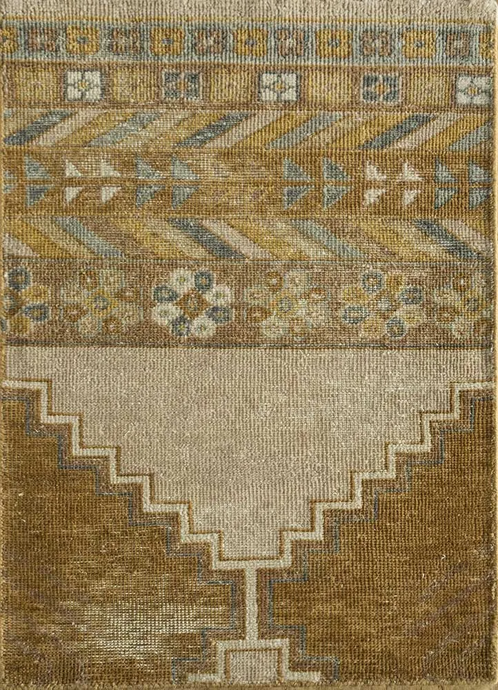 Wollteppich - 60 x 90 cm - beige