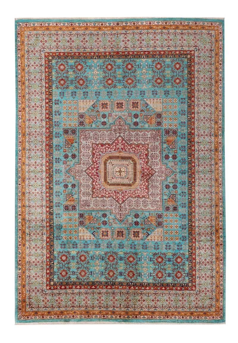 Ziegler Teppich - Ariana - 172 x 244 cm - türkis
