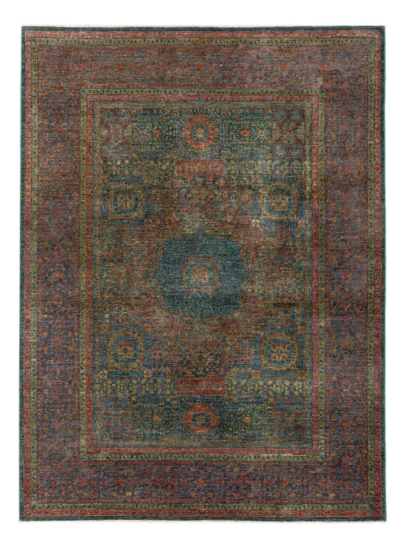 Ziegler Teppich - Ariana - 153 x 201 cm - seeblau