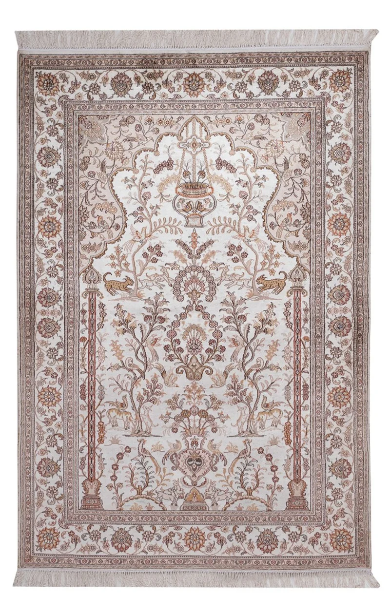 China Seide Teppich 122x183cm - Orientteppich
