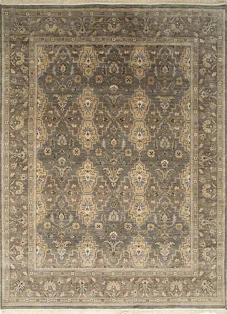 Wollteppich - 60 x 90 cm - beige