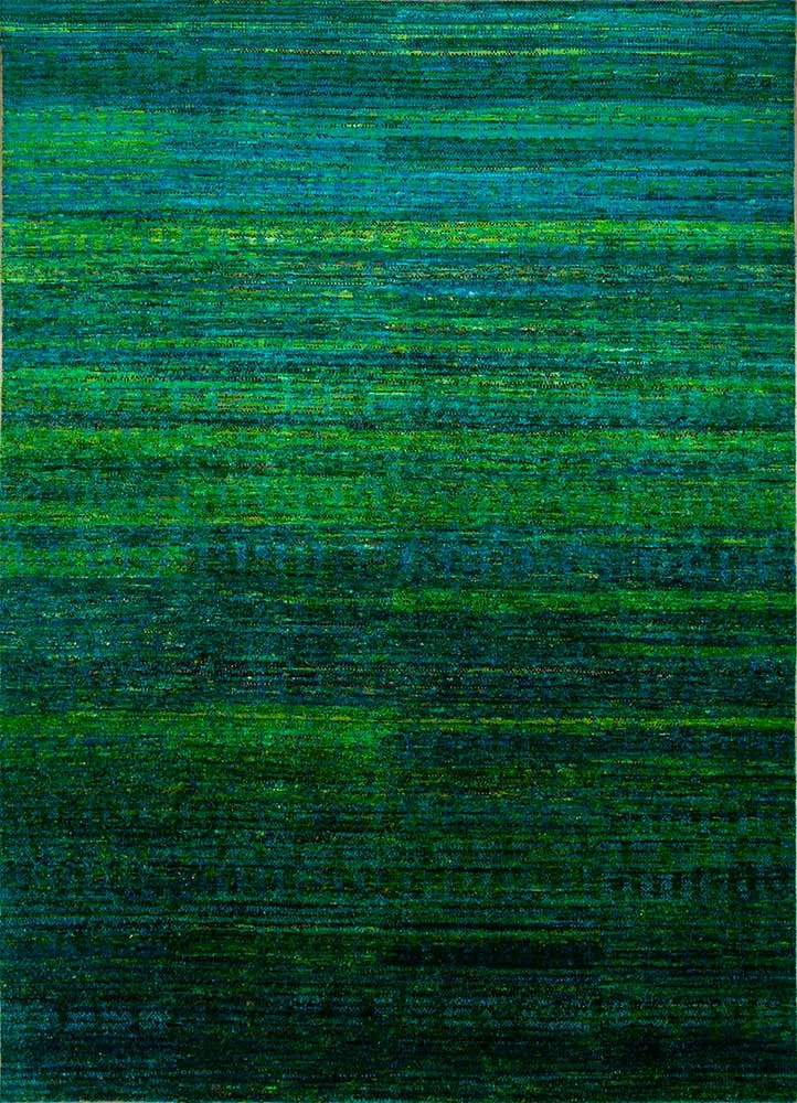 Designer Teppich - 240 x 300 cm - grün