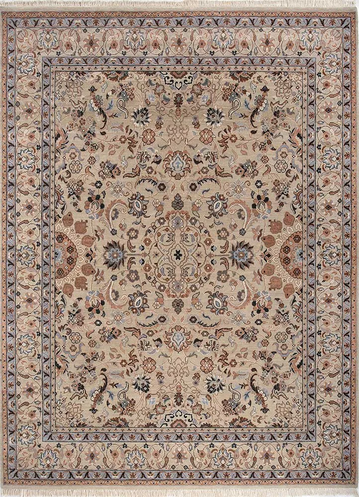 Wollteppich - 240 x 300 cm - beige