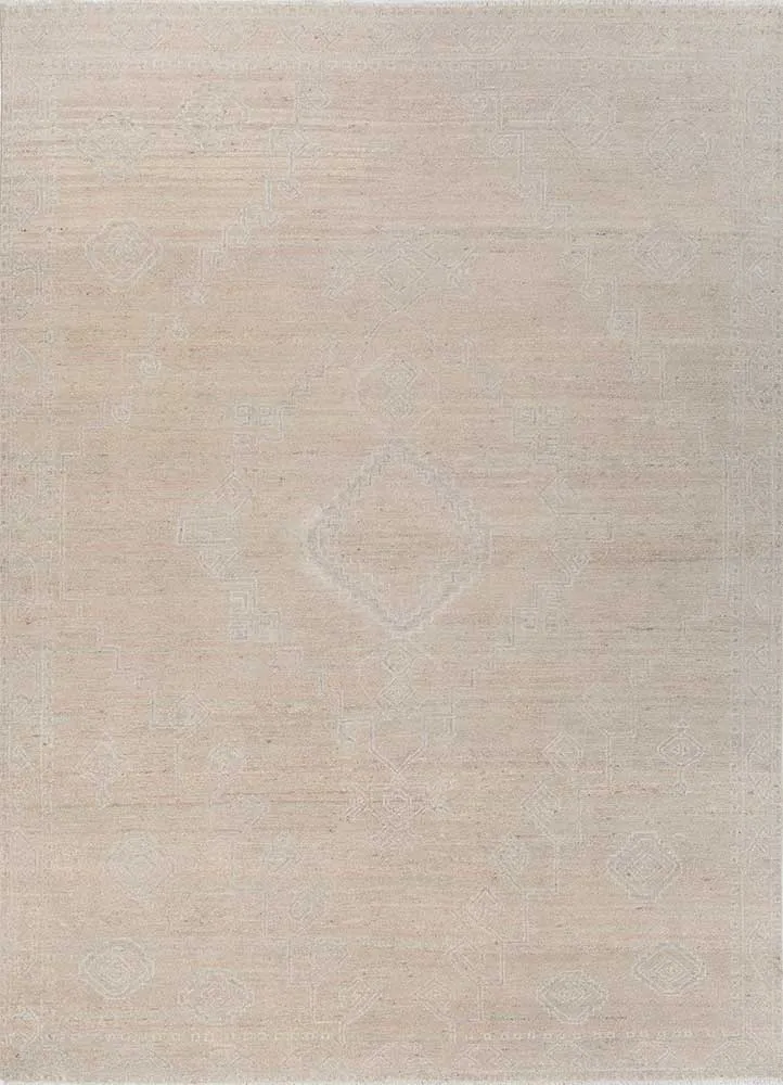 Wollteppich - 240 x 300 cm - beige